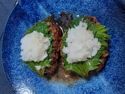 青じそガーリック醤油 和風ハンバーグ